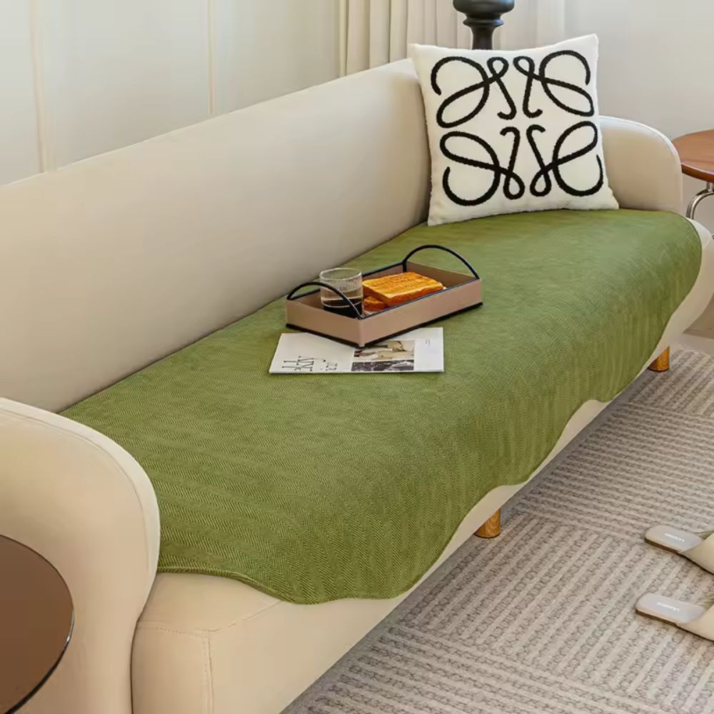 Sofa Cover - Plush Microfiber Slipcover for All Sofa Types 1