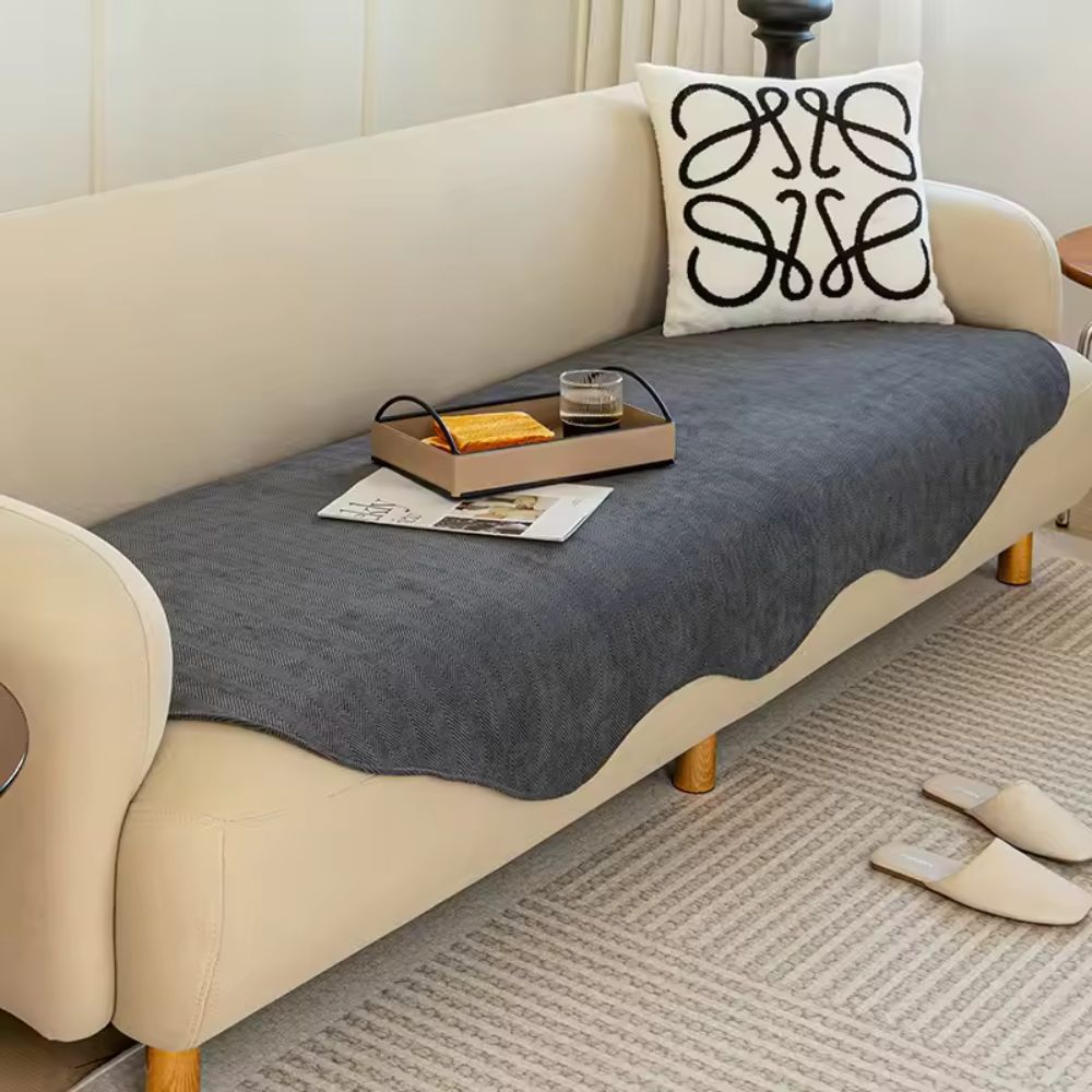 Sofa Cover - Plush Microfiber Slipcover for All Sofa Types 4