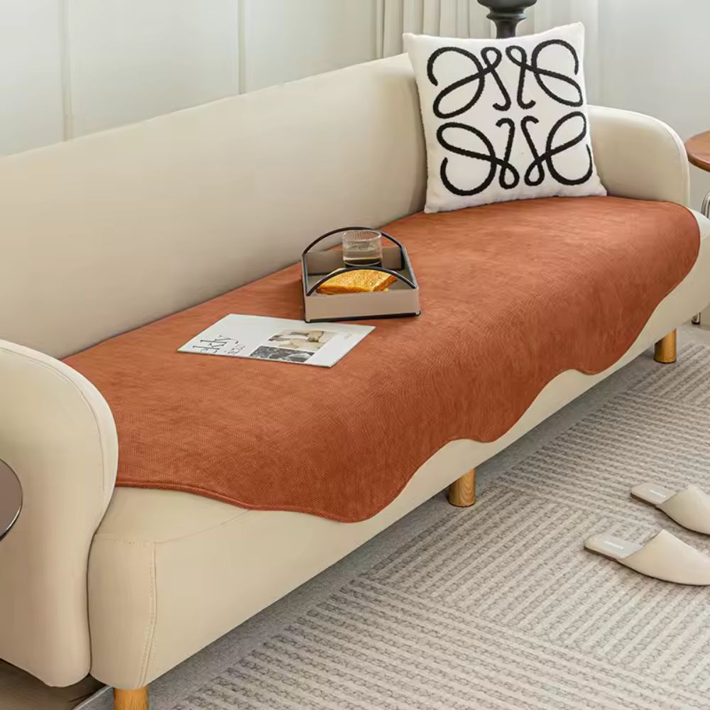 Sofa Cover - Plush Microfiber Slipcover for All Sofa Types 5