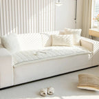 Sofa Cover Ultra Plush Fabric Non Slip Machine Washable Universal Fit Sofa Protector 06