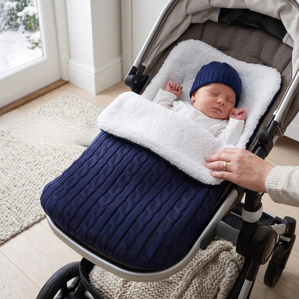 Soft Velvet Baby Sleep Sack Lightweight Infant Design 4