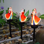 Solar-Powered LED Outdoor Santa Snowman Garden Decoration – Waterproof Art Deco Ornament for Festive Outdoor Christmas Decorations 3
