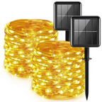Solar Garden Lights - Flexible Copper Wire for Easy Outdoor Ambiance 3
