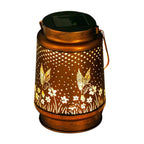 Solar Hanging Lantern, Metal Construction, IP65 Waterproof, LED Light 9