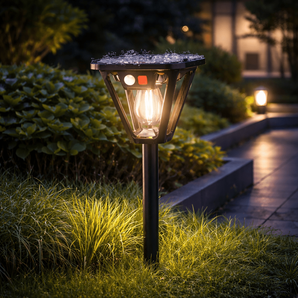 Solar LED Motion Sensor Garden Light - Durable, Energy-Efficient Outdoor Lighting 0