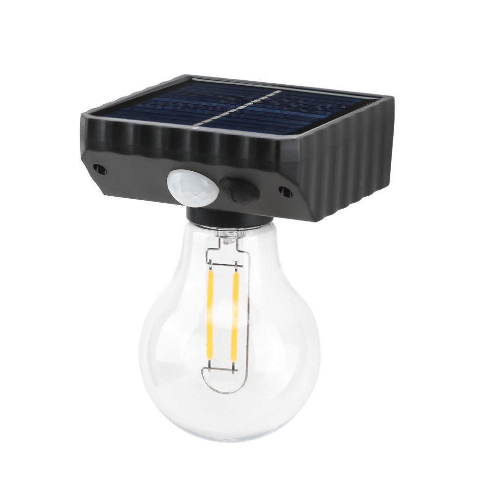 Solar LED Wall Sconce - Waterproof Outdoor Light with Human Sensor 9