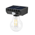 Solar LED Wall Sconce - Waterproof Outdoor Light with Human Sensor 9