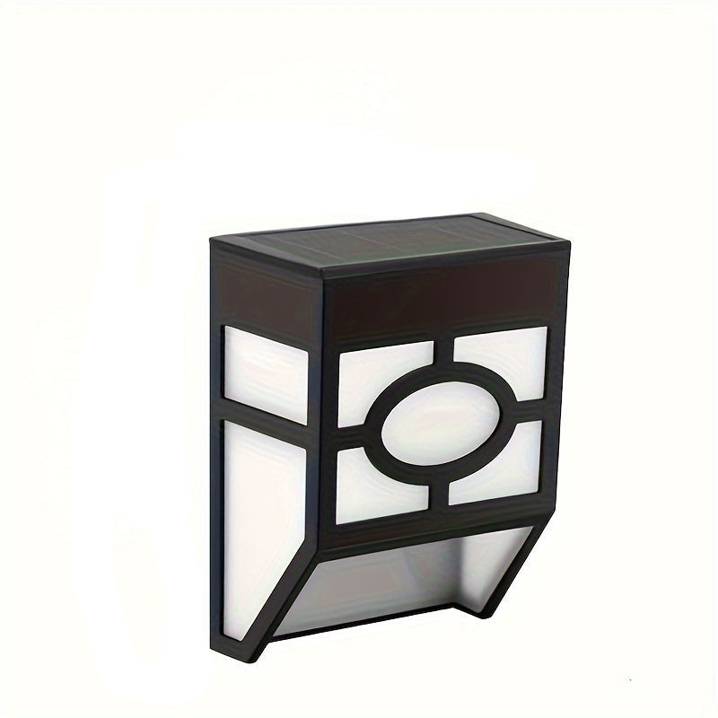 Solar LED Wall Sconce Light - Waterproof & Automatic Dusk Activation 1
