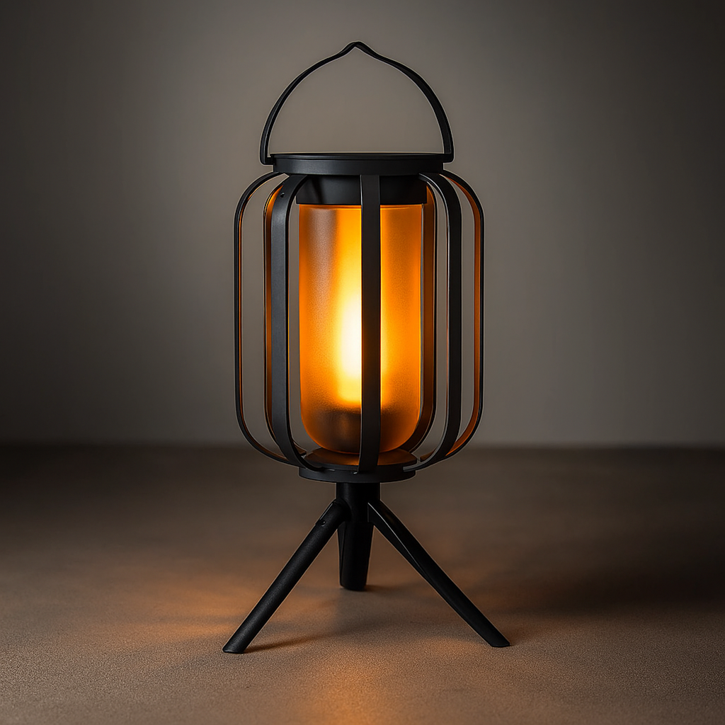 Solar Lantern - Outdoor Solar Lanterns with Flickering Flame Effect 1