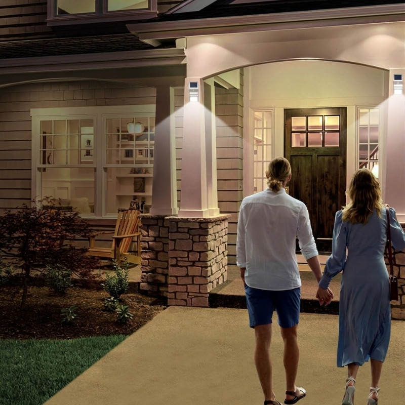 Solar Lights Outdoor - Motion Sensor, Waterproof, Energy Efficient 0003