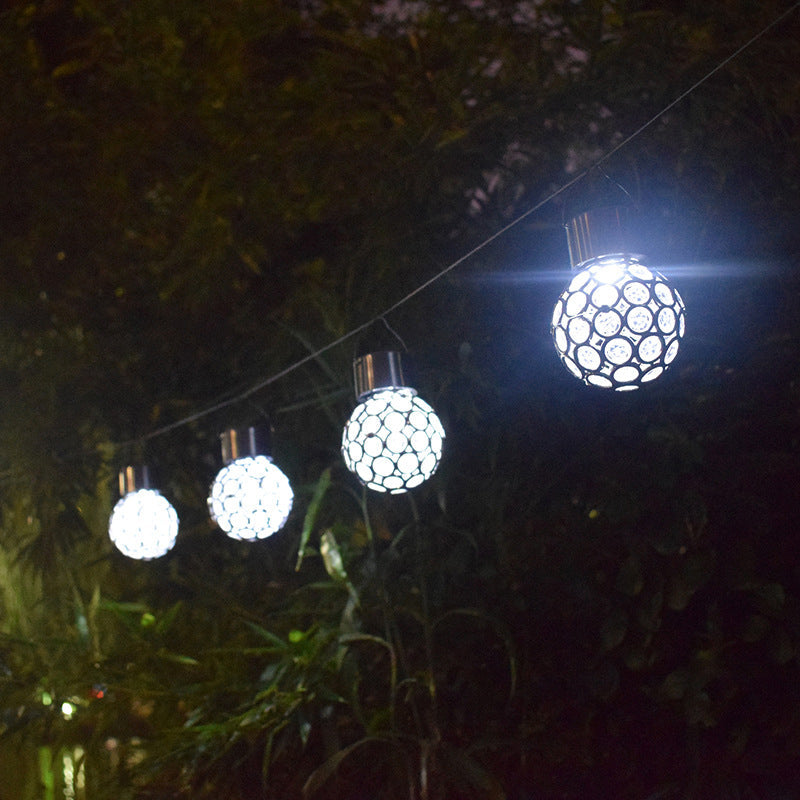 Solar Outdoor Lantern - Waterproof Hanging LED Light for Garden Decor 0