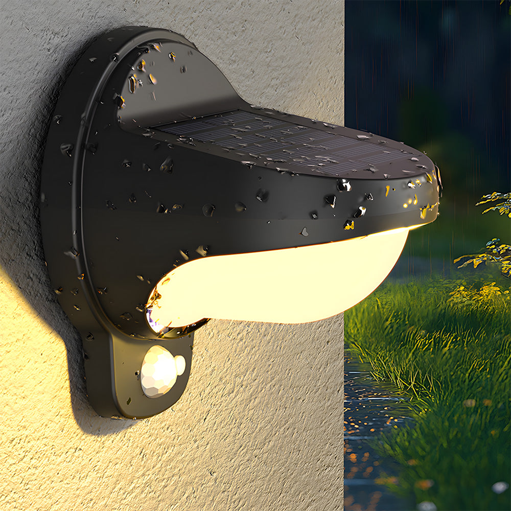 Solar Outdoor Wall Lamp - Motion Sensor & IP65 Waterproof Design 1