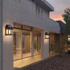 Solar Outdoor Wall Lantern - Eco-Friendly Motion Sensor Lighting 1