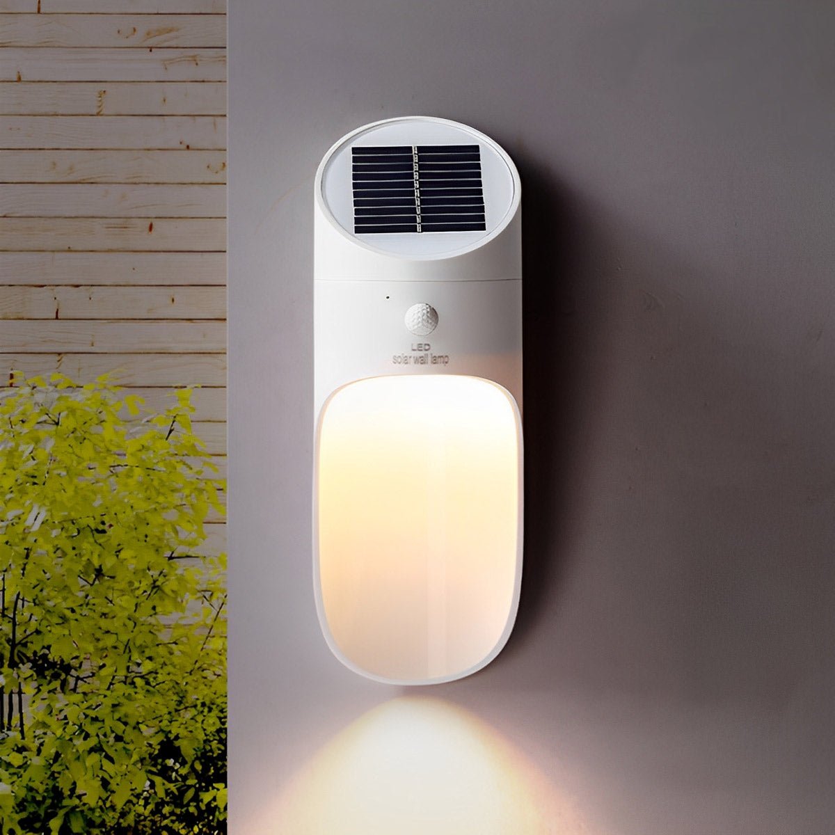 Solar Outdoor Wall Light - Motion Activated, Weather-Resistant & Wireless 0