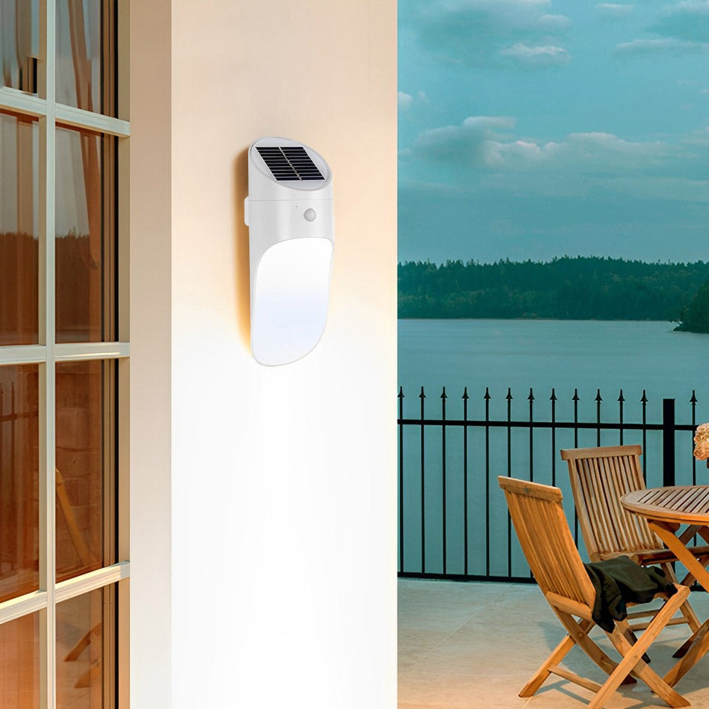 Solar Outdoor Wall Light - Motion Activated, Weather-Resistant & Wireless 4