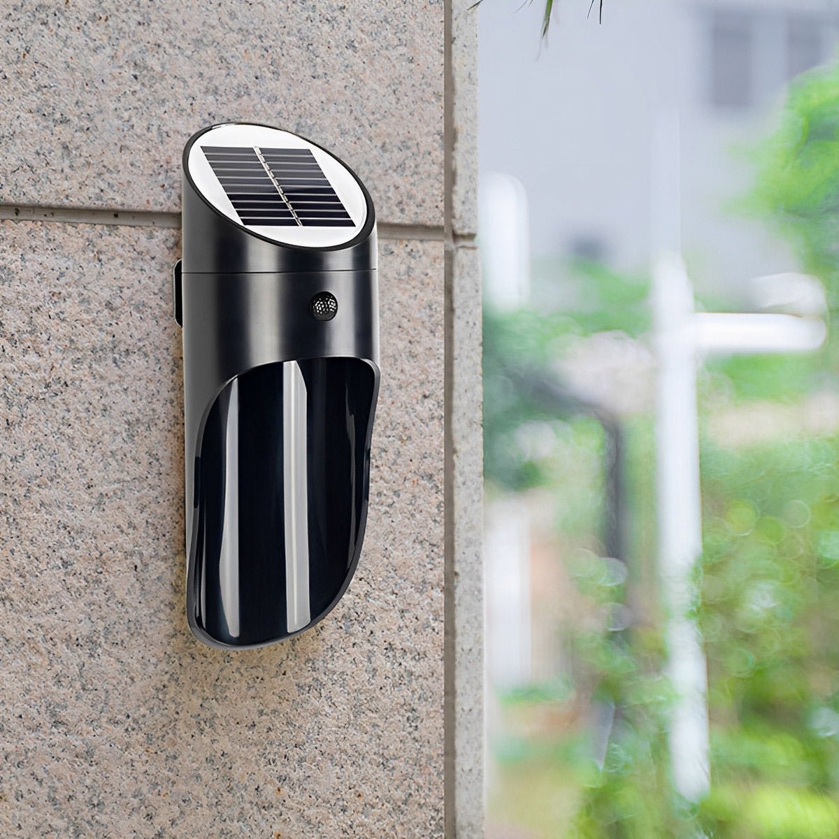 Solar Outdoor Wall Light - Motion Activated, Weather-Resistant & Wireless 6