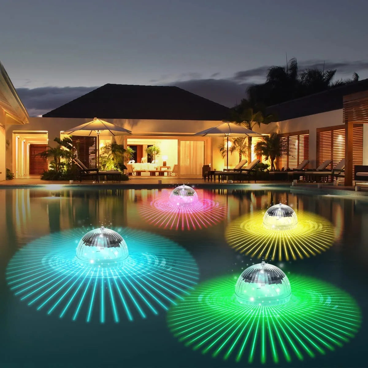 Solar Powered Floating LED Balls – Waterproof RGB Outdoor Lights for Gardens and Pools 0