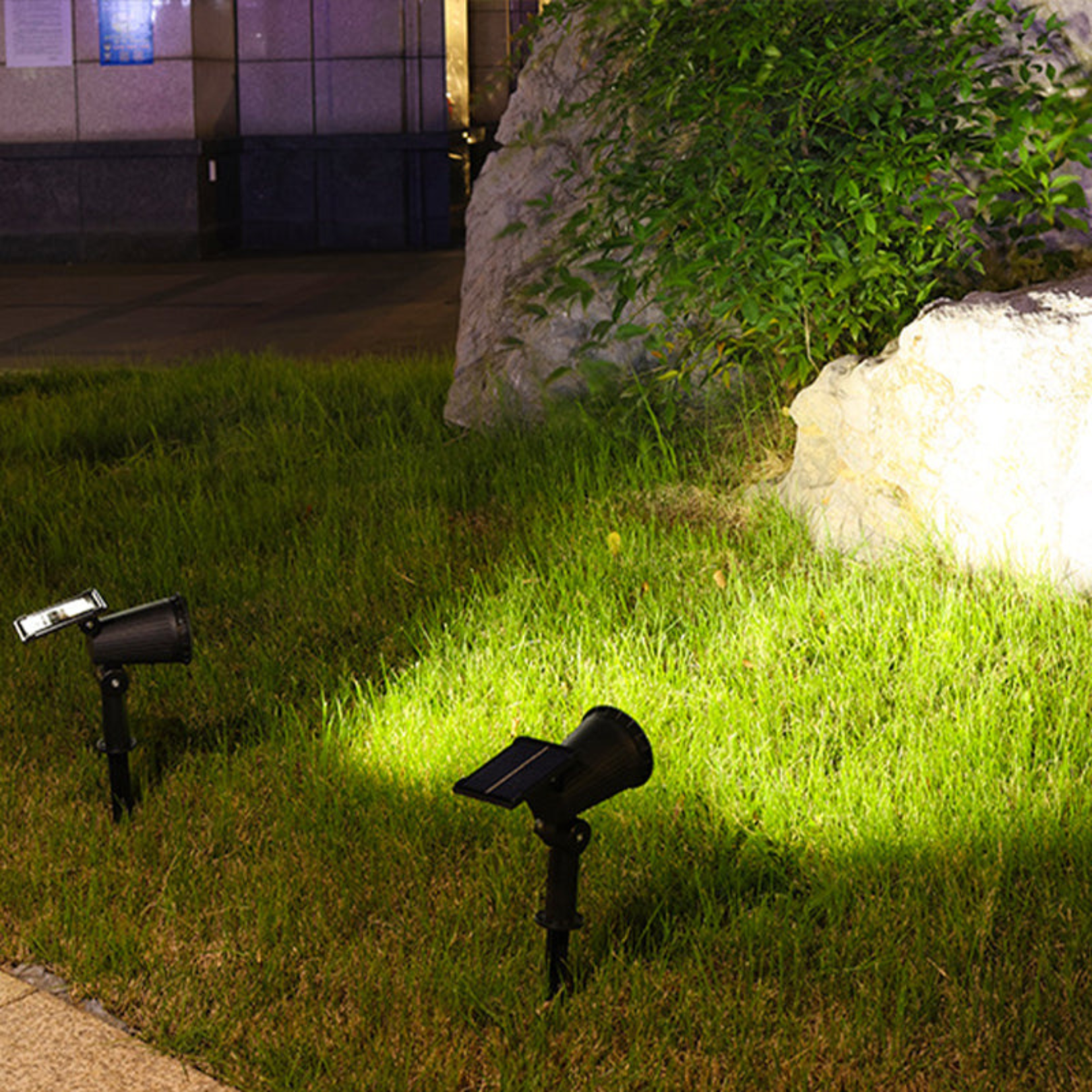 Solar Spot Lights Outdoor - 16-Hour LED Illumination for Yard 4