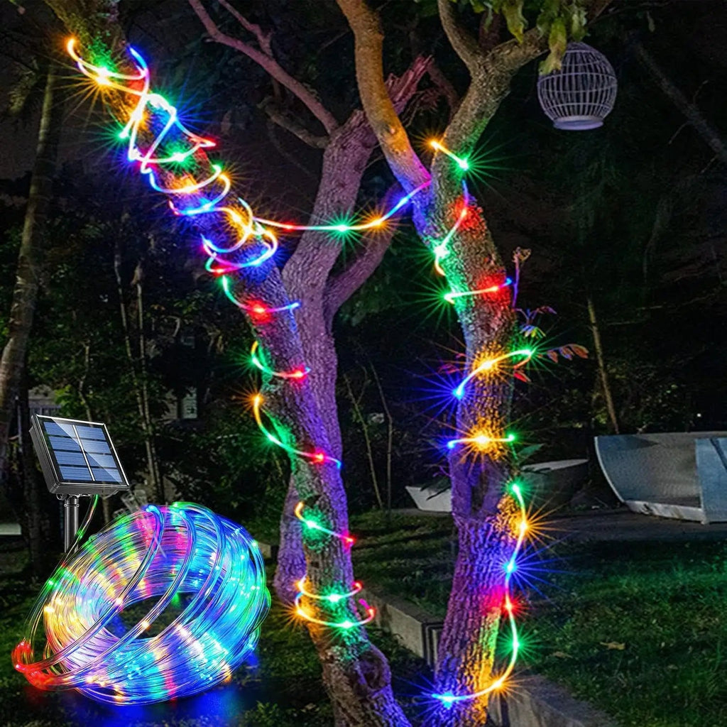 Solar String Lights - 8 Modes, Waterproof, Perfect for Outdoor Parties 4