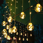 Solar String Lights Outdoor - 3M Weather-Resistant Patio Lights with 12 Warm LED Bulbs for Garden and Hanging Decor 4