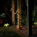 Solar String Lights Outdoor, Waterproof LED Rope Lights for Patio and Garden Decoration, 5-10m Length, Hand-Woven Design 4
