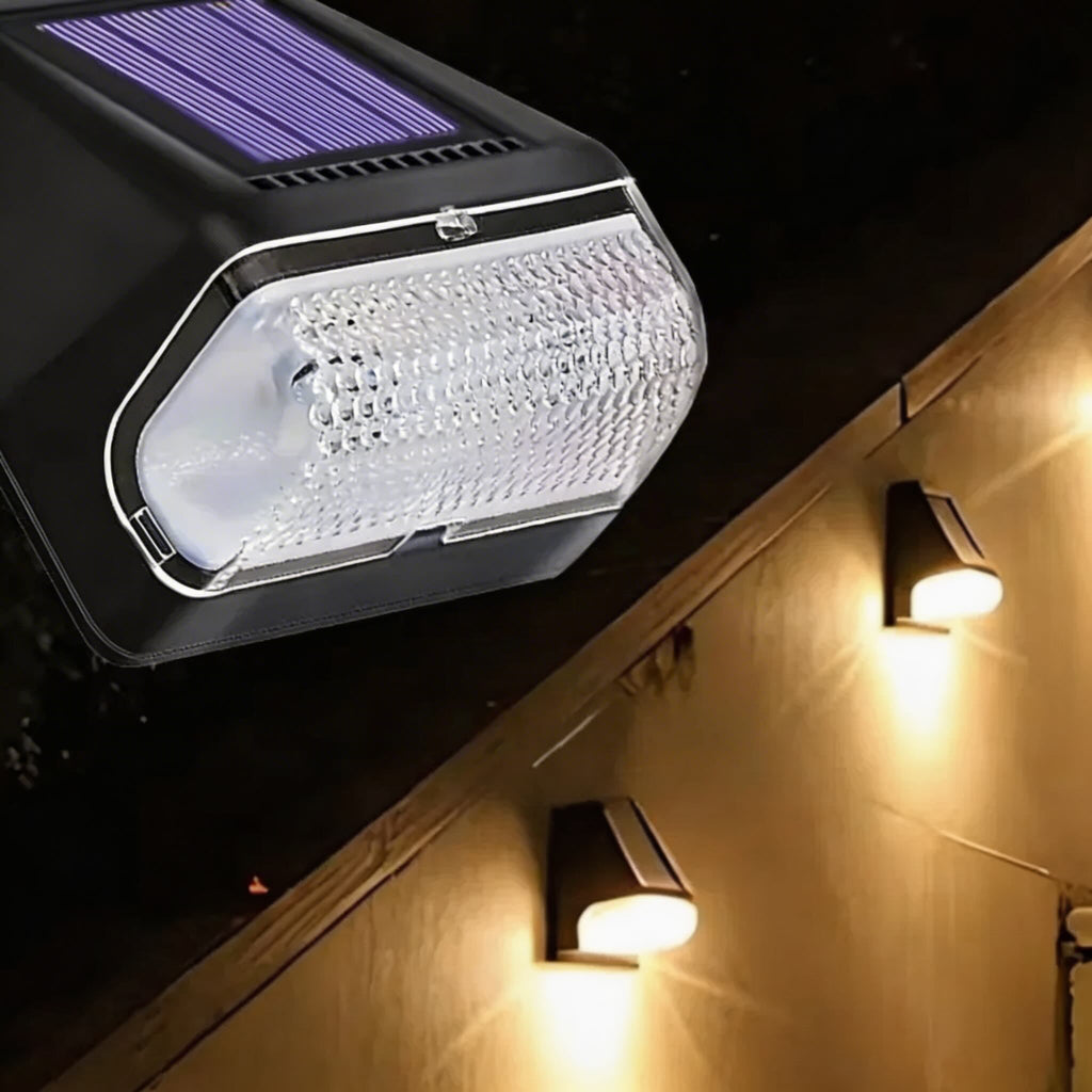 Solar Wall Light - Eco-Friendly Outdoor Lighting with Motion Sensor 4