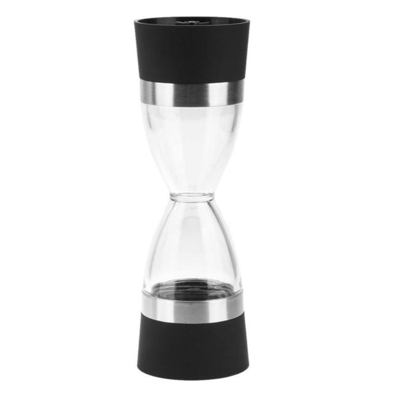 Spice Grinder - Adjustable Manual Salt and Pepper Mills with Glass Design 0