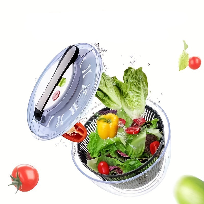 SpinFresh Large Salad Spinner - Wash, Dry & Drain Vegetables Efficiently 2