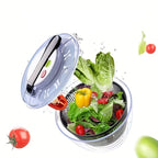 SpinFresh Large Salad Spinner - Wash, Dry & Drain Vegetables Efficiently 2