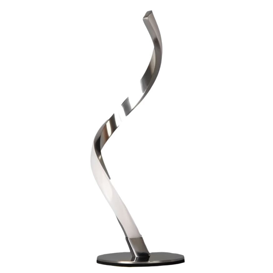 Spiral LED Table Lamp - Modern Design for Bedroom & Desk Use 1