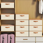 Stackable Storage Bin with Dividers for Closet Organization – Foldable Fabric Storage Container for Clothes and Accessories 2