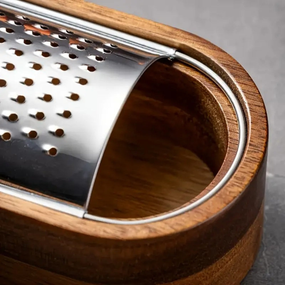 Stainless Steel Cheese Grater With Handle - Ergonomic Grip & Durable Design 4