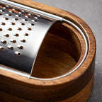 Stainless Steel Cheese Grater With Handle - Ergonomic Grip & Durable Design 4