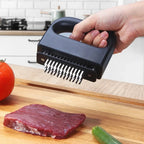 Stainless Steel Meat Tenderizer - Effortless Juiciness & Easy Cleaning 4