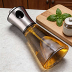 Stainless Steel Olive Oil Spray Bottle - Precise Mist for Cooking Oil 1