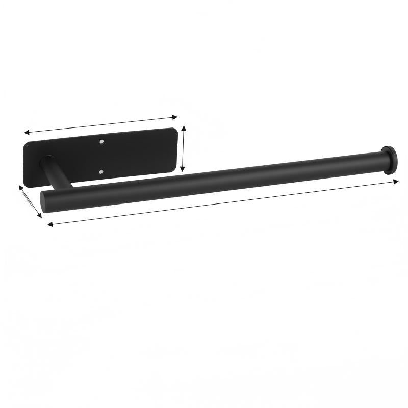 Stainless Steel Paper Towel Holder - No-Drill, Space-Saving Design 15