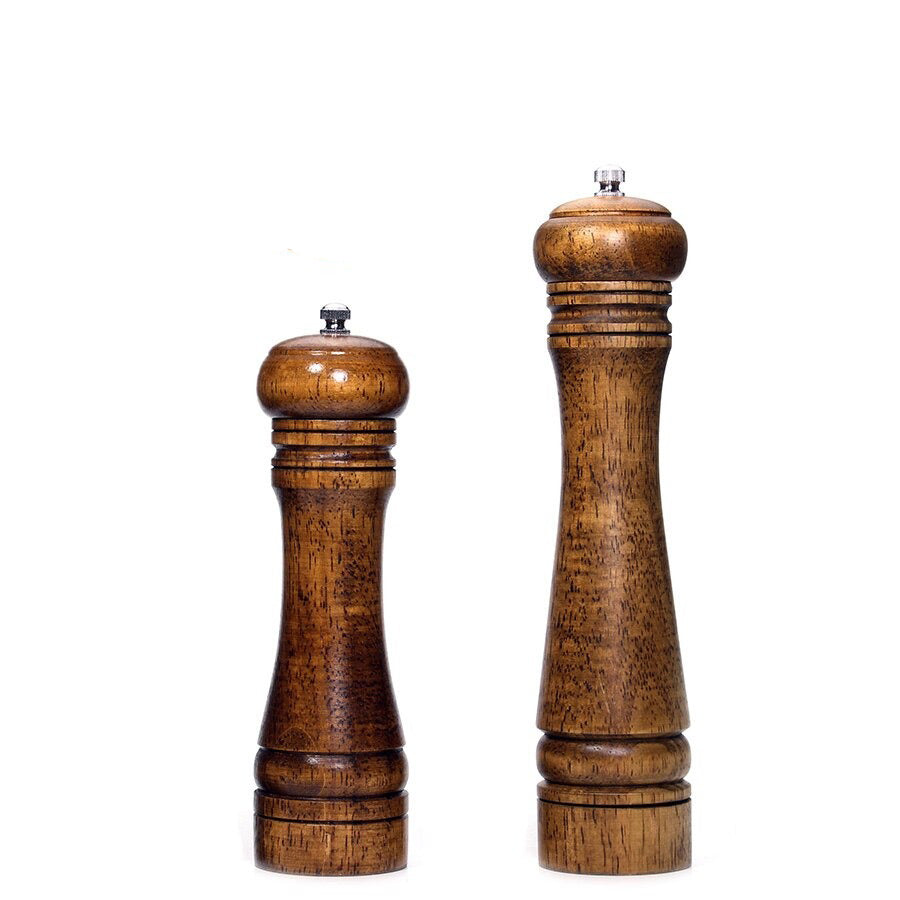 Stainless Steel Salt and Pepper Mill - Adjustable Grinders for Fresh Spices 11