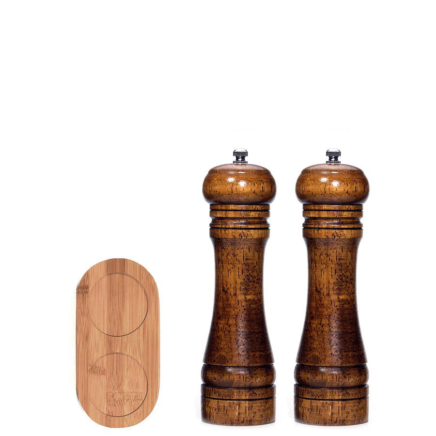 Stainless Steel Salt and Pepper Mill - Adjustable Grinders for Fresh Spices 12