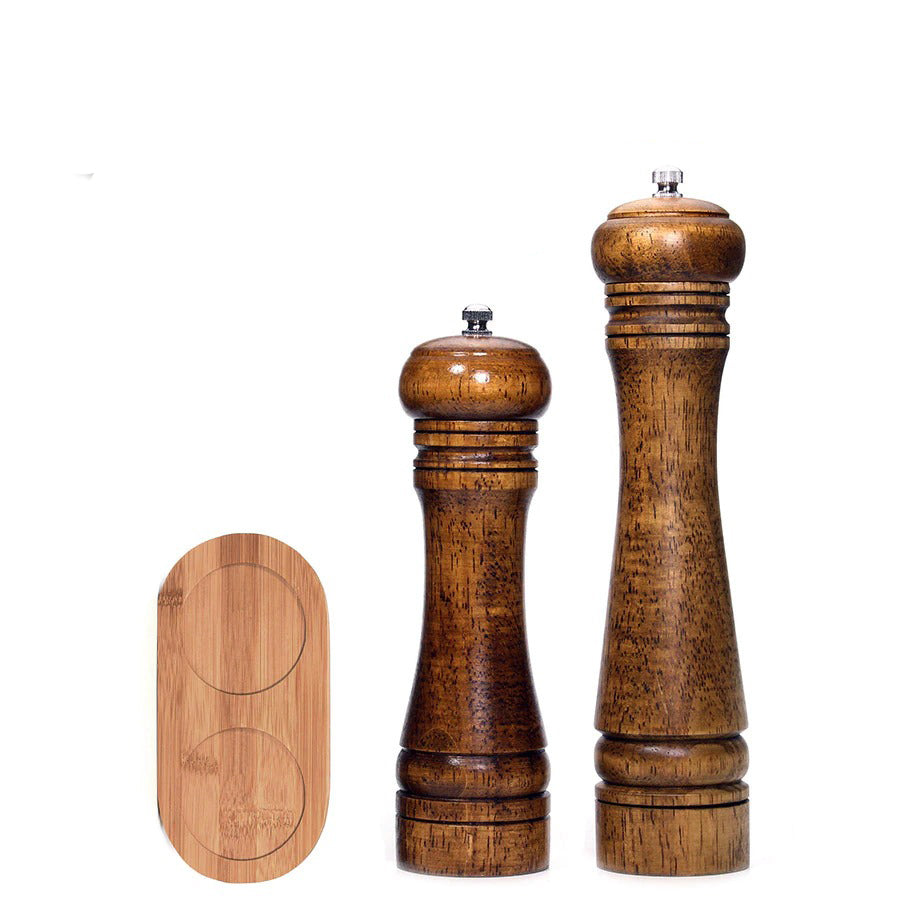 Stainless Steel Salt and Pepper Mill - Adjustable Grinders for Fresh Spices 15
