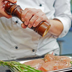 Stainless Steel Salt and Pepper Mill - Adjustable Grinders for Fresh Spices 2