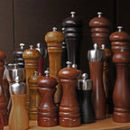 Stainless Steel Salt and Pepper Mill - Adjustable Grinders for Fresh Spices 3