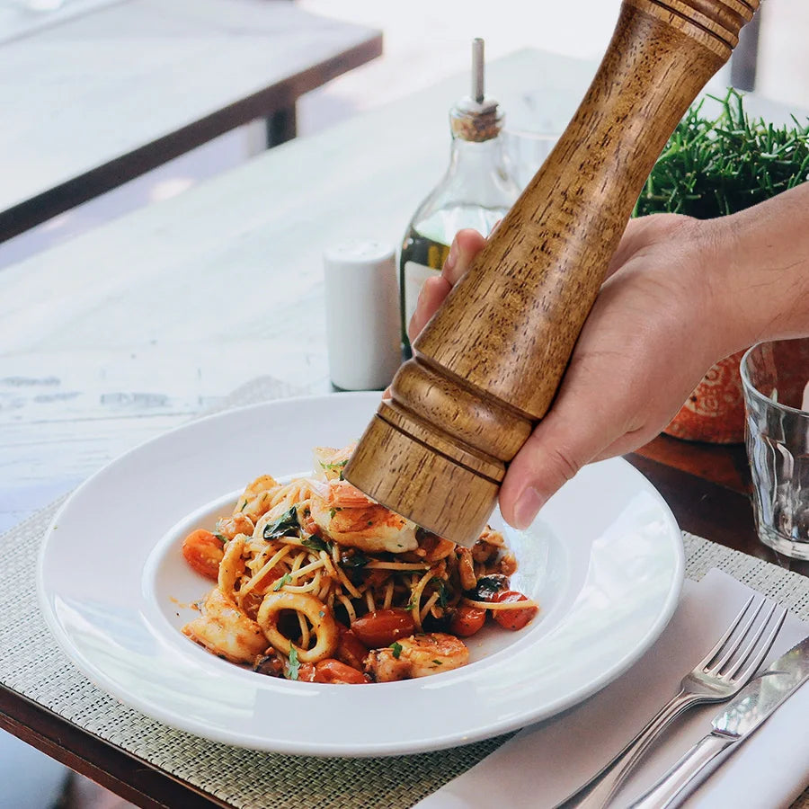 Stainless Steel Salt and Pepper Mill - Adjustable Grinders for Fresh Spices 4