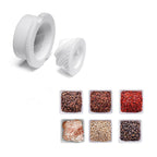Stainless Steel Salt and Pepper Mill - Adjustable Grinders for Fresh Spices 6