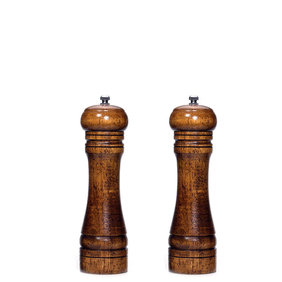 Stainless Steel Salt and Pepper Mill - Adjustable Grinders for Fresh Spices 8