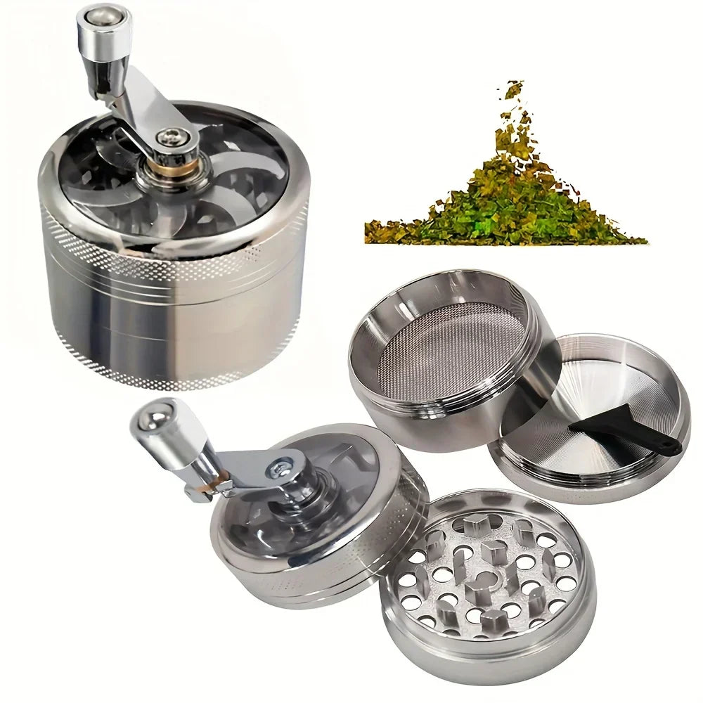 Stainless Steel Spice Grinder - Durable Tool for Nutmeg & Peppercorns 6