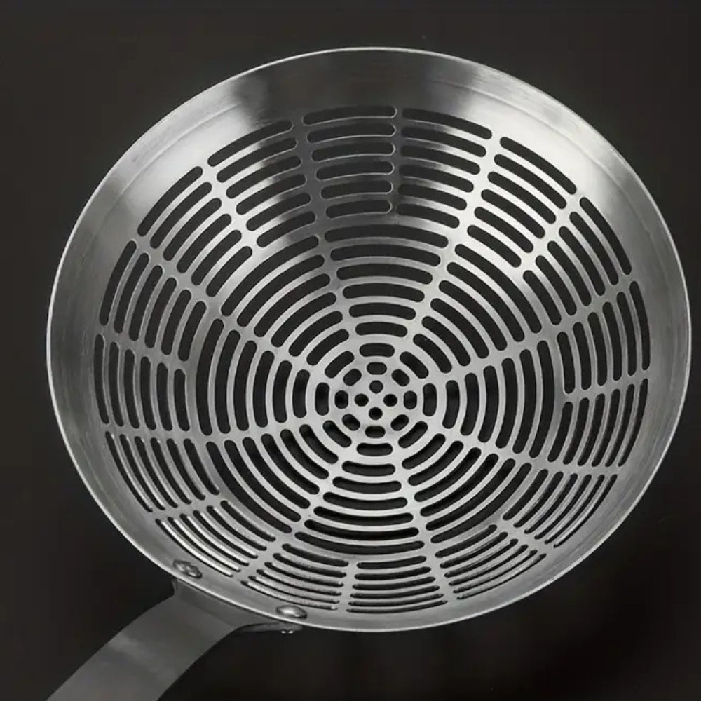Stainless Steel Strainer Ladle - Durable, Ergonomic & Fine Mesh Design 6