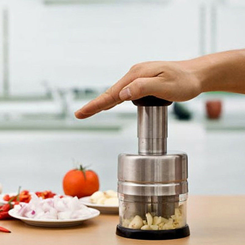 Stainless Steel Vegetable Chopper - Durable, Easy-Clean Design 5