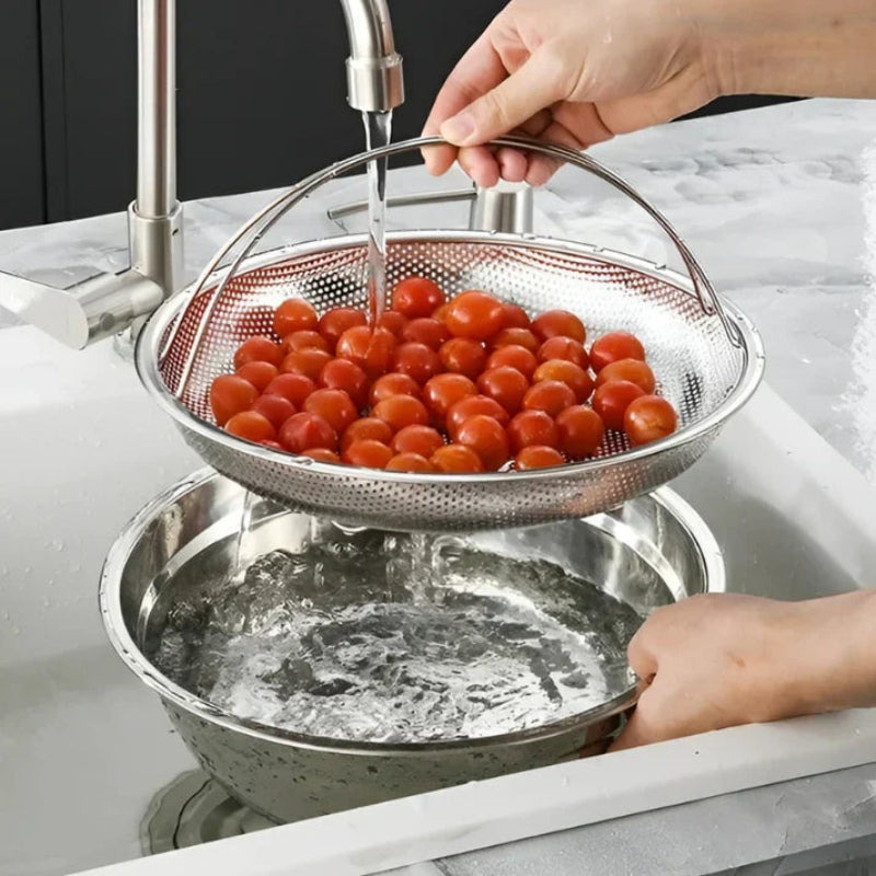 Stainless Steel Vegetable Steamer Basket - Healthy Cooking Made Easy 0