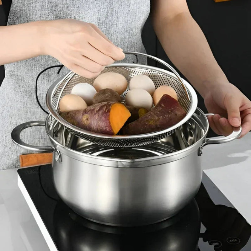 Stainless Steel Vegetable Steamer Basket - Healthy Cooking Made Easy 1