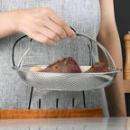Stainless Steel Vegetable Steamer Basket - Healthy Cooking Made Easy 2